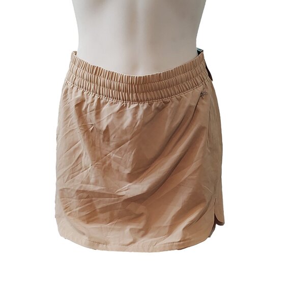 DSG Women's Beige Mid-Rise Stride Skort - Picture 1 of 6